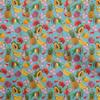 Cotton Flex Light Blue Fabric Tropical Sewing Fabric By The Yard Printed Diy Clothing Sewing Supplies 40 Inch