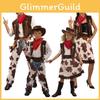 Versatile Unisex Cowboy Cosplay Outfit For Children And Adults Ideal For Themed Events