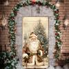 Рождественский флаг Санта-Клауса Navidad Natal Noel Елка Флаг-баннер для подвешивания на дверь Рождественские украшения для дома 2025 Новый год 2025