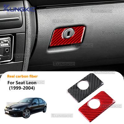Наклейка на интерьер в стиле карбона для Seat Leon MK1 1M 1999 2000 2001 2002 2003 2004 Панель интерьера
