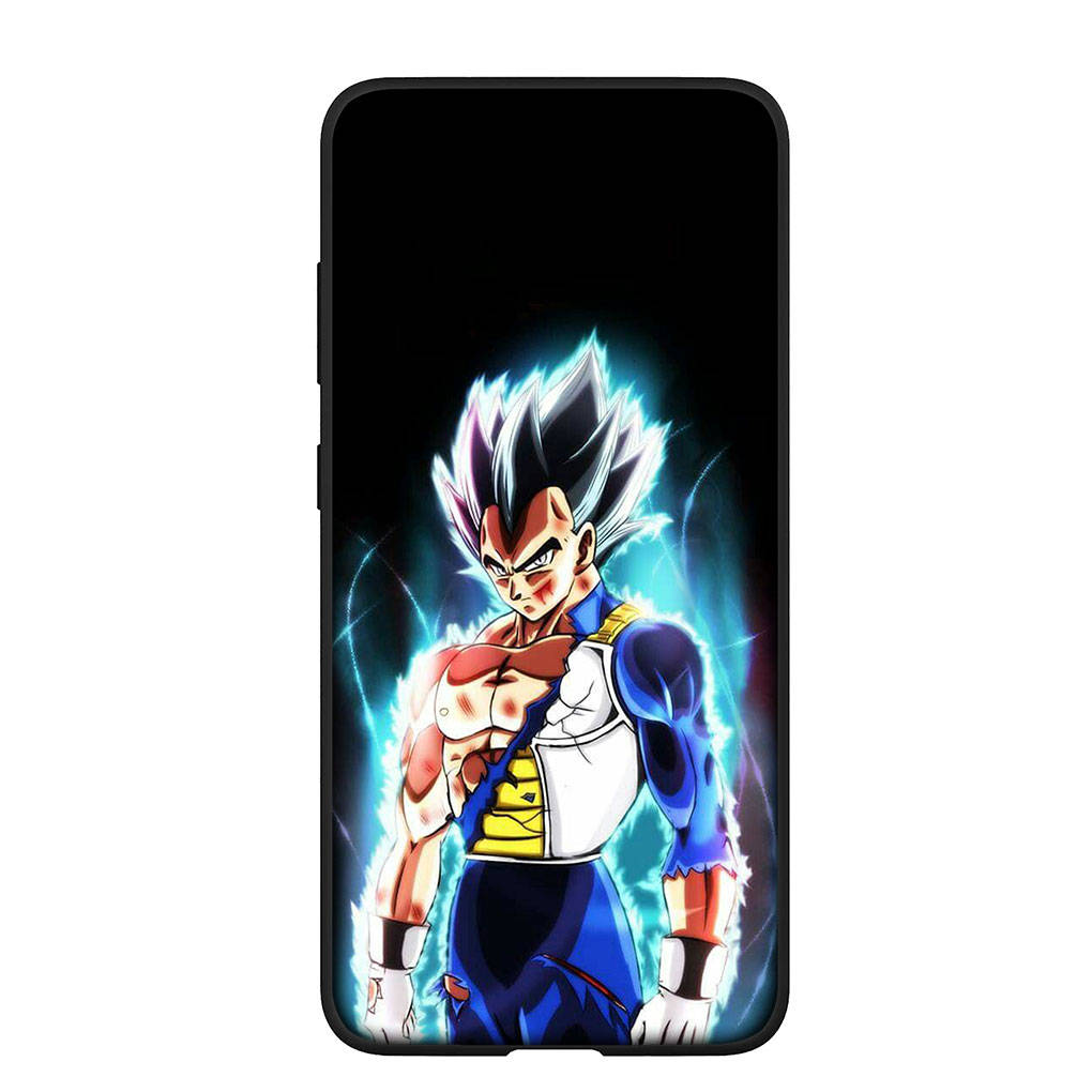 Чехол для телефона Samsung Galaxy S24 S23 iPhone 15 14 Xiaomi Redmi Note 13 12 11 8 10 9 Pro Max X XR OPPO A15 Huawei Vegeta IV Dragon Ball Z Goku Cover