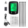 Проводной велокомпьютер Светодиодный цифровой спидометр-одометр для велосипеда Сенсорный велокомпьютер Водонепроницаемый с подсветкой для