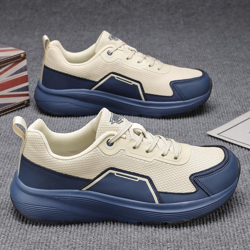 TUINANLE Men'S Wide Toe Walking Shoes Lightweight Non-Slip Walking Tennis Shoes Comfortable Barefoot Sneakers