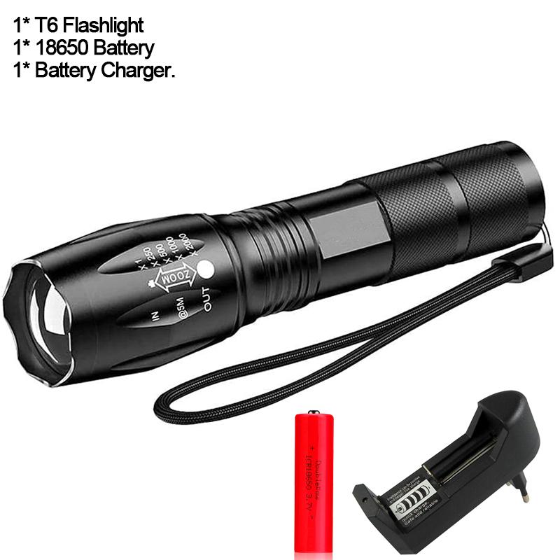 New XHP70 LED Flashlight XHP50 LED Flashlights USB Rechargeable Flashlight Zoomable Torch Waterproof Torch Camping Flashlight
