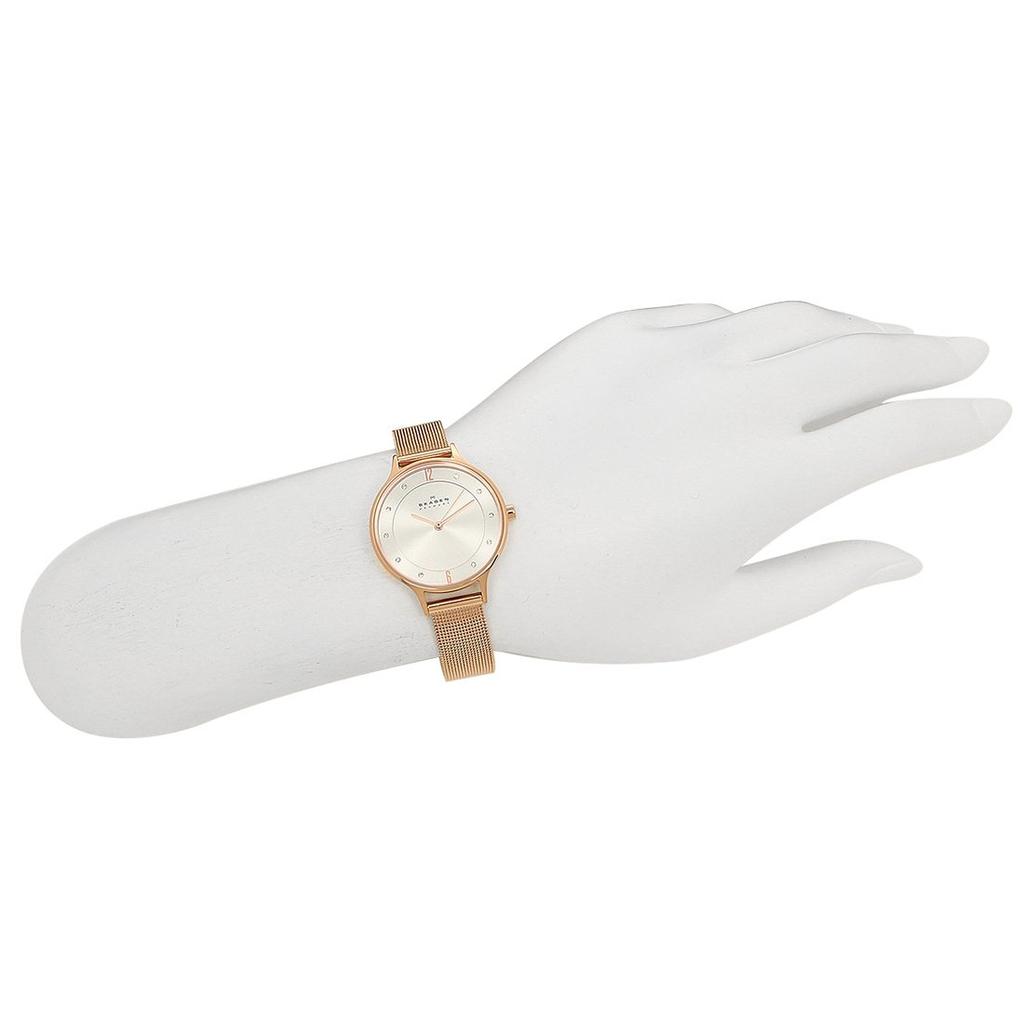 Anita Watch 30mm Mesh Belt Quartz SKAGEN Rose Gold [Skagen] Women's (1)SKW2151 [Item]
