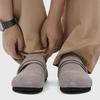 Маленькие по дизайну туфли Boken для мужчин, удобные и нескользящие для ношения на улице, ленивые шлепанцы для ношения на улице на одной педали 59901 серый-J