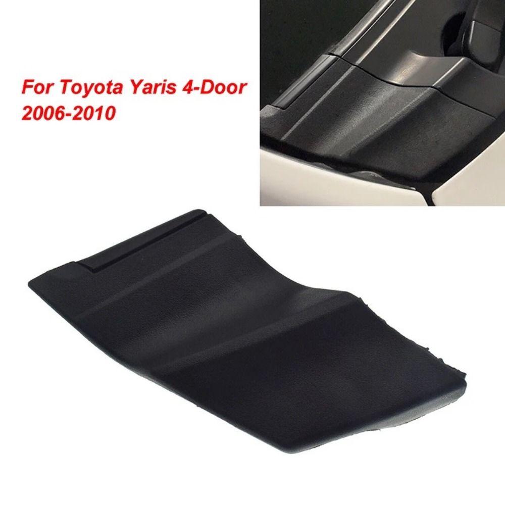 1 Pair Plastic Car Wrap Corner Trim Black Cowl Cover Trim for Toyota Yaris 4 Doors 2006-2010