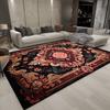 Роскошные КОВРЫ в Европейском стиле ДЛЯ ГОСТИНОЙ Персидская Отделка Спальня Прикроватный Плюшевый Коврик Складной Коврик для Холла Нескользящие Мягкие Коврики