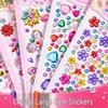 Children's 3D Crystal Diamond Cartoon Stickers for Princess Rewards and Decoration