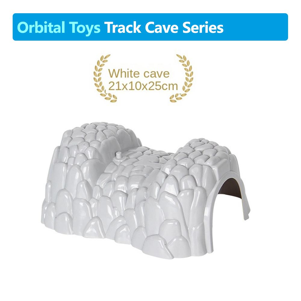 Новый небольшой туннель для поезда в пещере, строительный блок, аксессуары для треков, детские деревянные треки, совместимые игрушки S8