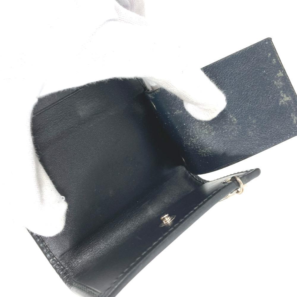 GUCCI 212111 6P key GG implementation Key Case GG implementation Black