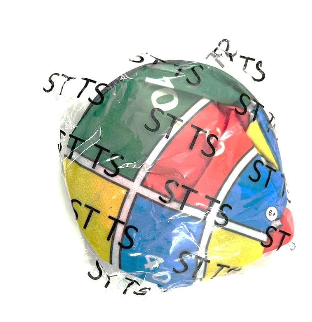 ST TS Dartboard, 72cm Diameter, 12 Sticky Balls, Darts, Target Balls, Velcro, Board Game (02, 100 Pieces)