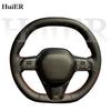 Новая крышка рулевого колеса из кожи, сшитая вручную, для Honda Ye P7 S7e:NS2 e:NP2 Classic Автомобильные Аксессуары для Модификации Салона