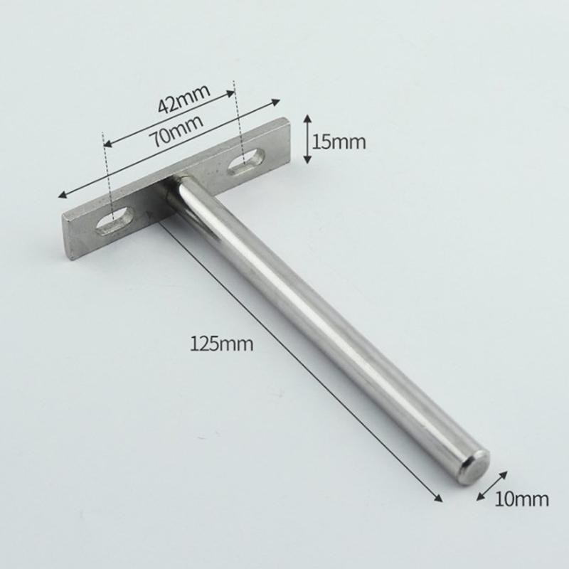 1 шт. 3"4"5" Складной кронштейн для полки Скрытые плавающие настенные кронштейны для полки для тяжелых условий эксплуатации