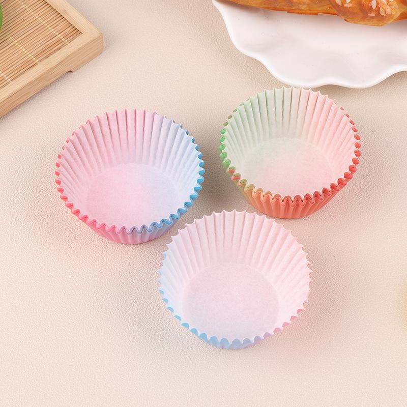 100 шт. формочек для кексов стандартные формочки для кексов бумага для кексов своими руками формы для выпечки обертки для кексов кухонные принадлежности для выпечки