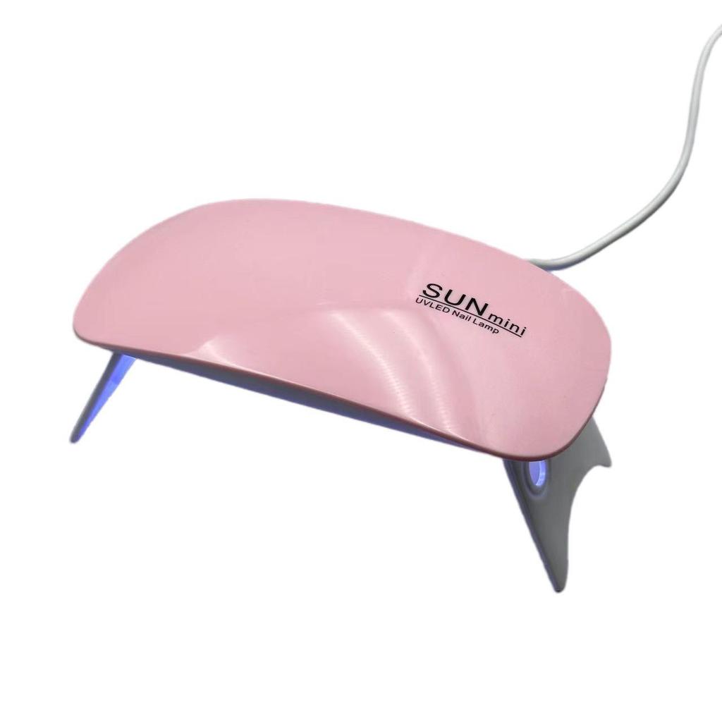 Компактная складная лампа для ногтей: Ручной аппарат для фототерапии ногтей с быстрой сушкой для салона красоты