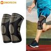 Unisex Copper-Infused Compression Knee Sleeves for Running and Arthritis - 1 Pcs, Various Sizes
