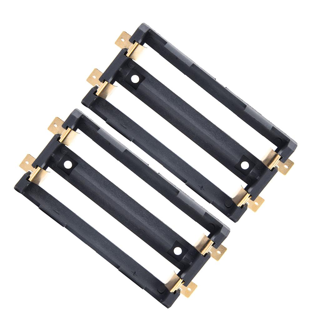 2Pcs 2 Batteries Holder Box Storage Case for SMD 18650 DIY Charging Power Supply