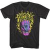 Incubus Flaming Skull Hand Men's T Shirt Eye Chakra Alt Rock Band Concert Tour