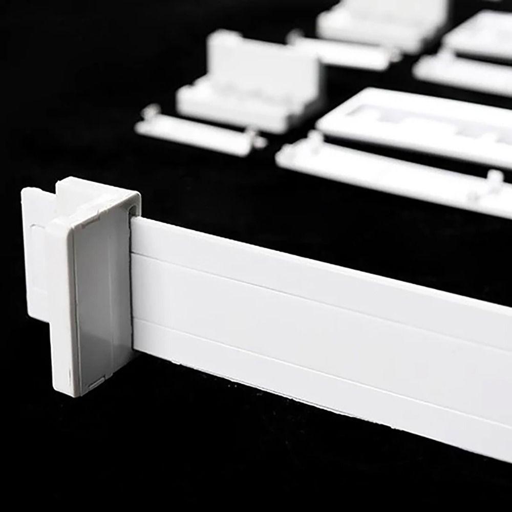 1 шт. Универсальный направляющий рельс для холодильника, встраиваемый кронштейн для крепления холодильника, подвижный направляющий рельс для холодильника
