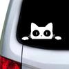 Funny Cute Cartoon Decal Stickers Car Styling Decoration Peeking Cat Sticker