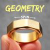 Geometric Cuts Men Rings Stainless Steel Vintage Luxury Simple Punk New In Women Jewelry Fashion Accessories Gift