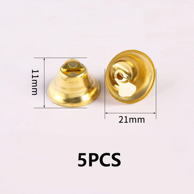 5 шт. Рождественские колокольчики Металлические украшения Колокольчики Ветряные колокольчики Рождественские украшения