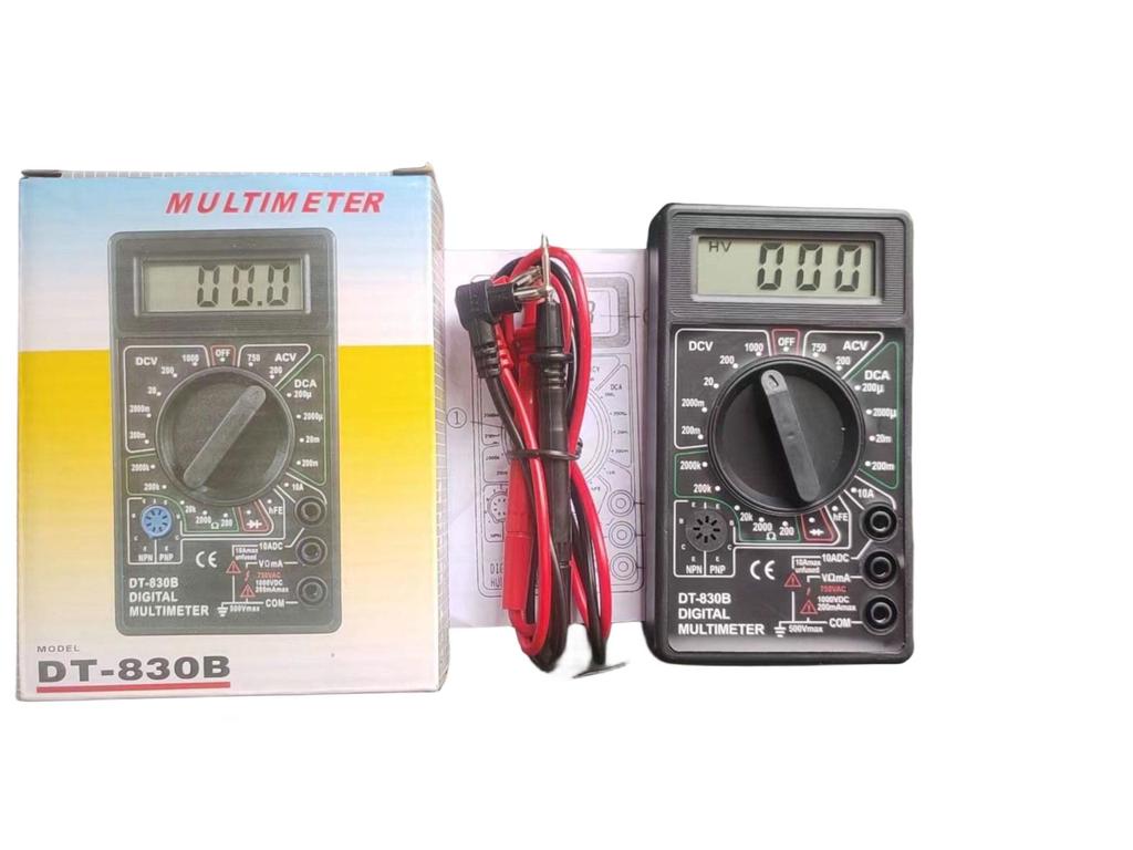 DT-830B Mini Digital Multimeter: Portable Handheld Electrician Tester for Repairs