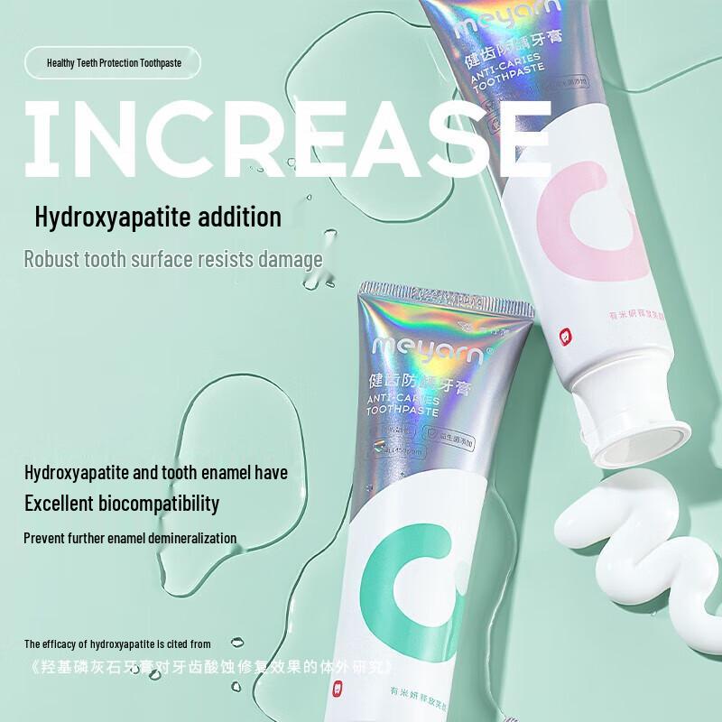 Meyarn Rose Ice Lychee Anti-Cavity Toothpaste