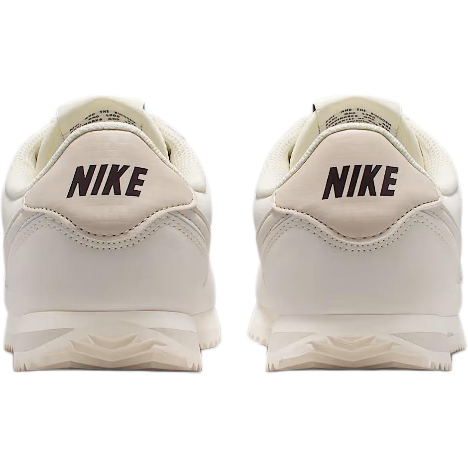 Nike Кроссовки Cortez GS Mini Swoosh Детские Кремовый Мягкий Жемчуг Кометно-Синий IH7655-001