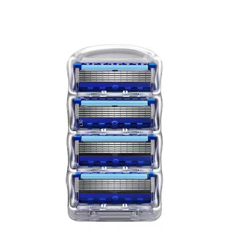 Универсальная ручная бритва с пятислойным держателем лезвий