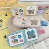Picnic Series Kawaii Pencil Bag Large Capacity Pen Pencil Case Cartoon Stationery Bag Kids