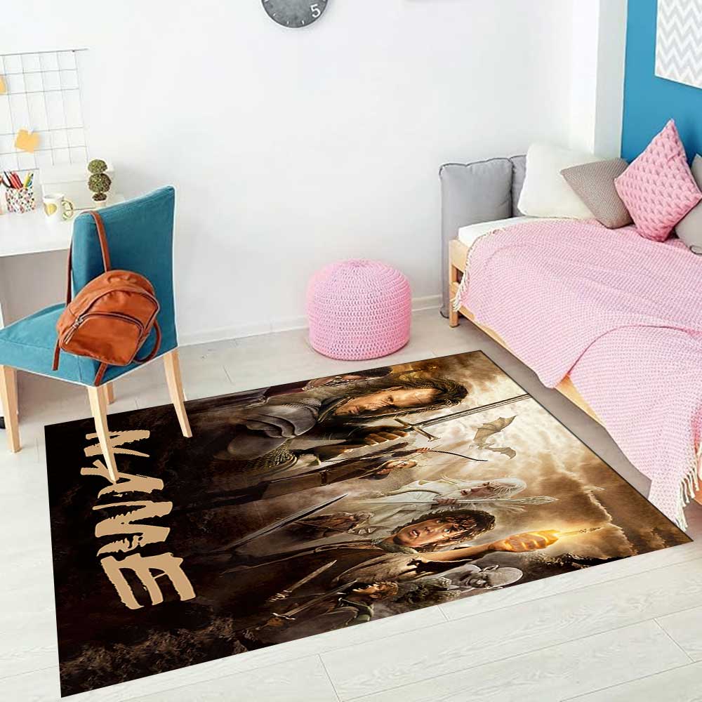 Like Warner Bros. Movies (11) Customize your name rug, office chair cushion, home bedroom living room gift.