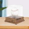 Acrylic Cube Baseball Display Case Ball Holder Baseball Holder Baseball Box  Autographed Balls