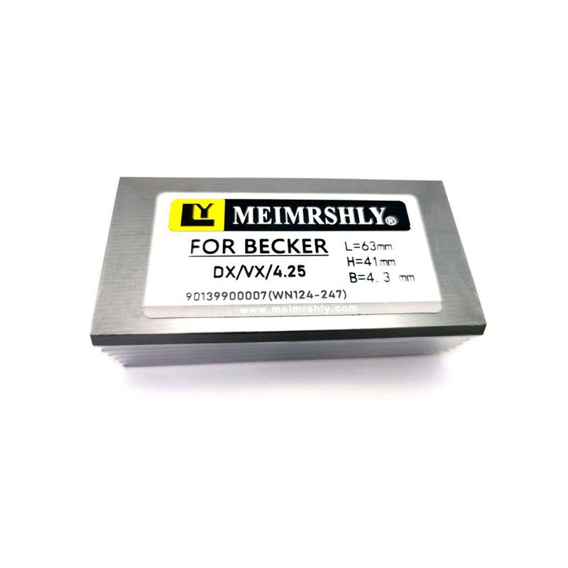 Угольная лопатка Zhenjiang для вакуумного насоса ZYBW60F80EB и печатной машины ZBW250G, Графитовый лист для воздушного насоса Tongyou Yongdun