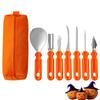 7Pcs/Set Halloween Pumpkin Carving Knife Stainless Steel Diy Handmade Carving Pumpkin Lantern Knife Carving Tools Making Tools