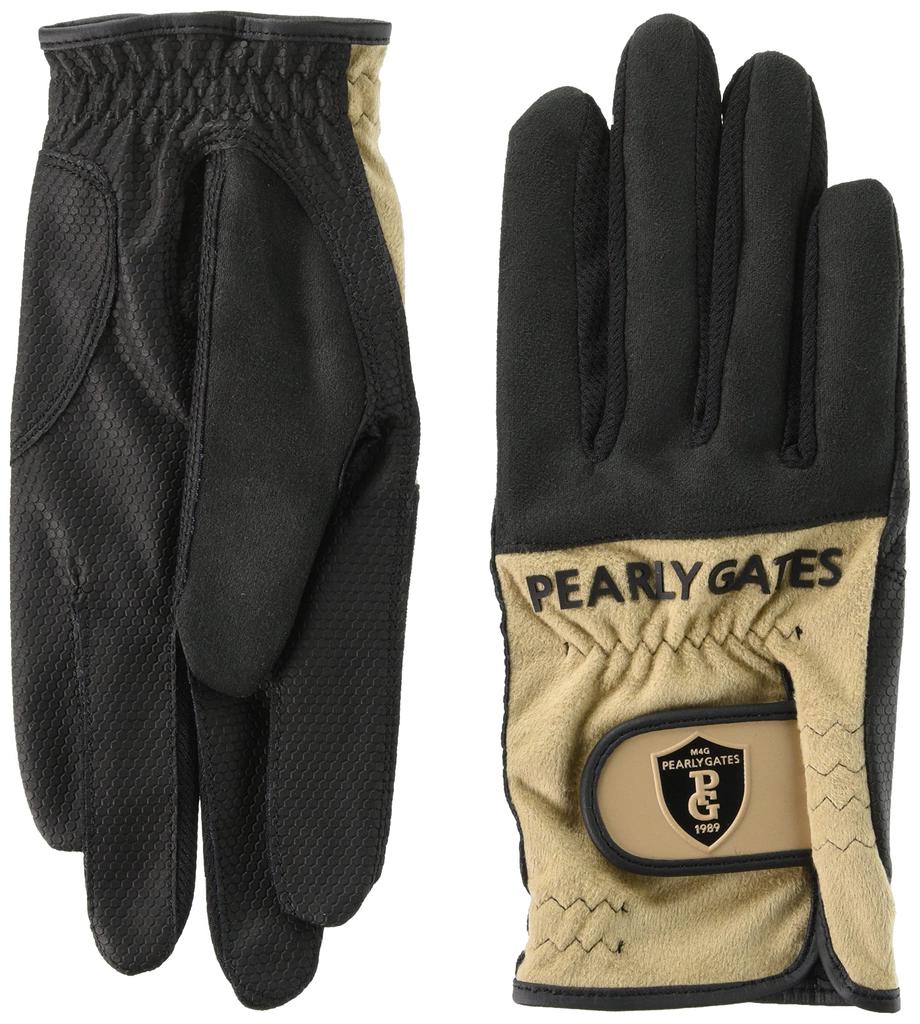 PEARLY GATES Women's Leopard Print Gloves, Fits Both Hands, Black Base, SS (Sizes 17-18cm), 053-2285002, 011
