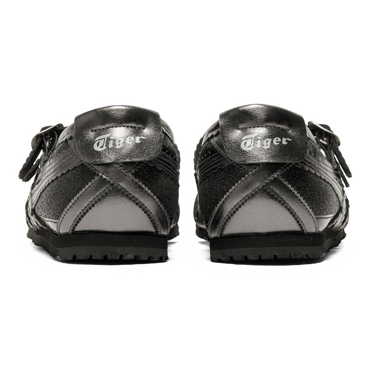 ONITSUKA TIGER MEXICO 66 TGRS Нескользящие, Износостойкие, Легкие Кроссовки с низким верхом в повседневном стиле Женские Черно-серые кроссовки 1182A677-001