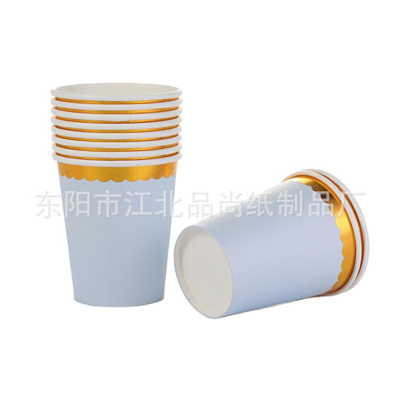 Одноразовые бумажные тарелки, кружевные стаканчики, горячее тиснение, кружевные десертные бумажные тарелки, столовая посуда, принадлежности для свадеб, дней рождения и вечеринок