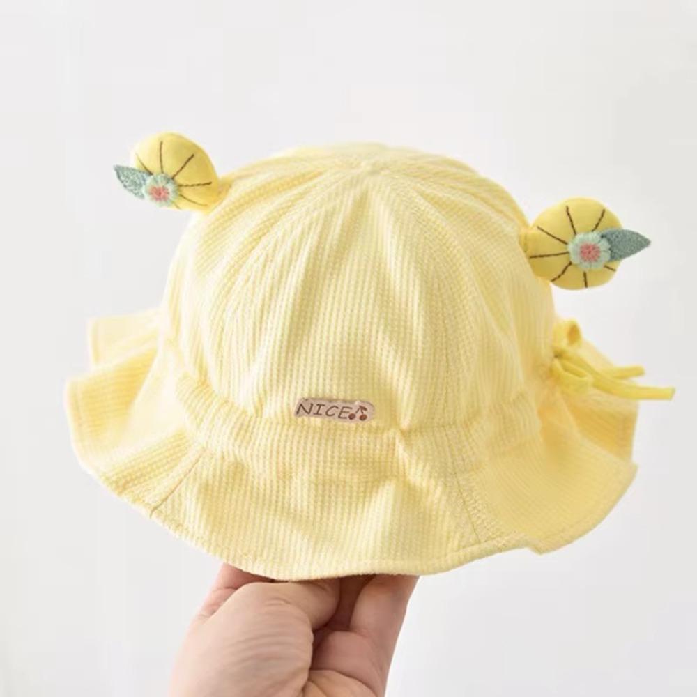 Outdoor Baby Bucket Hats UV Protection Infant Caps Fashion Panama Fisherman Caps Boy Girl