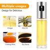 Glass Oil Sprayer for Cooking Olive Spray Mister for Salad BBQ Kitchen Baking Empty Vinegar Bottle 100ml