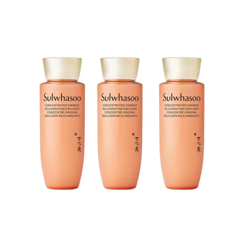 Sulwhasoo Концентрированная омолаживающая эмульсия с женьшенем, дорожный набор
