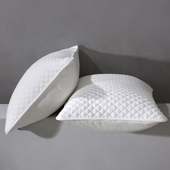 Pillow Core Protector Padded Pillowcase with Zipper Breathable Machine Washable Pillow Cover for Protecting Pillow from Sweat Stains Saliva