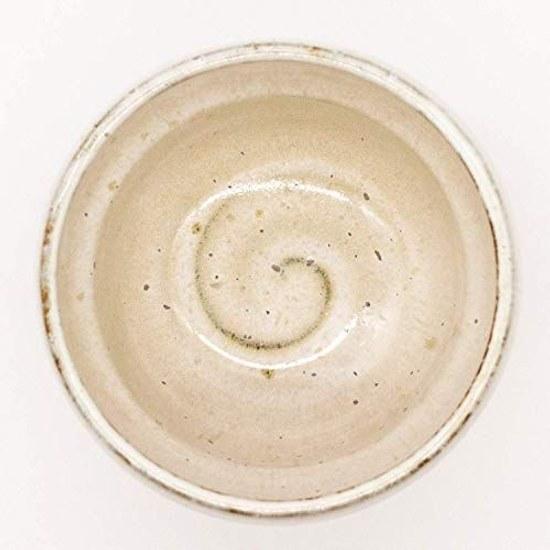 Mino ware plate rice bowl teacup approximately 260ml microwave safe dishwasher white glaze irregular shape made Japan