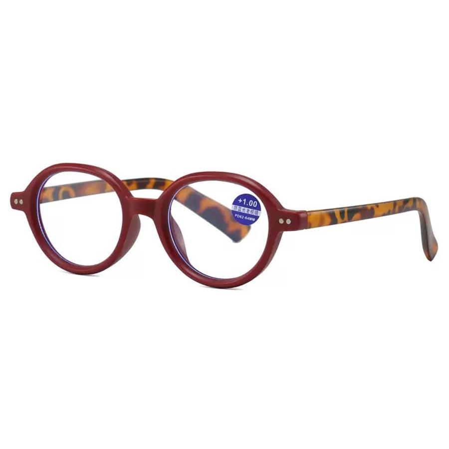 New Small Frame Hd Reading Glasses Women High Beauty Face Showing Small Anti Blue Light Presbyopia Glasses Retro Eyewear +1