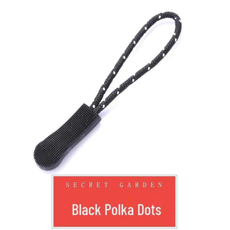 Литой ПВХ пуллер для молнии со съемным нескользящим шнурком-подвеской