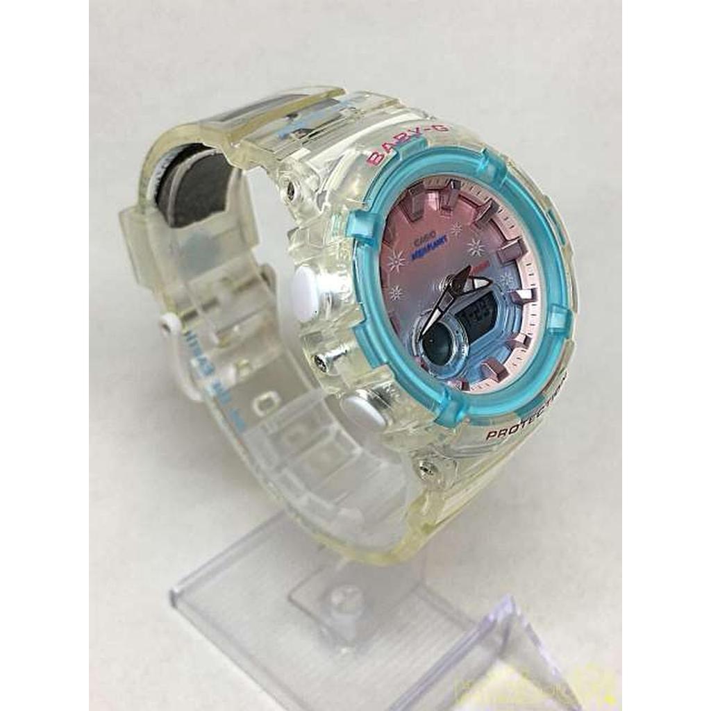 Б/у Кварцевые часы CASIO BGA-280AP-7AJR BABY-G Сотрудничество Aqua Planet
