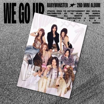 BABYMONSTER 2-й мини-альбом WE GO UP версия с открыткой