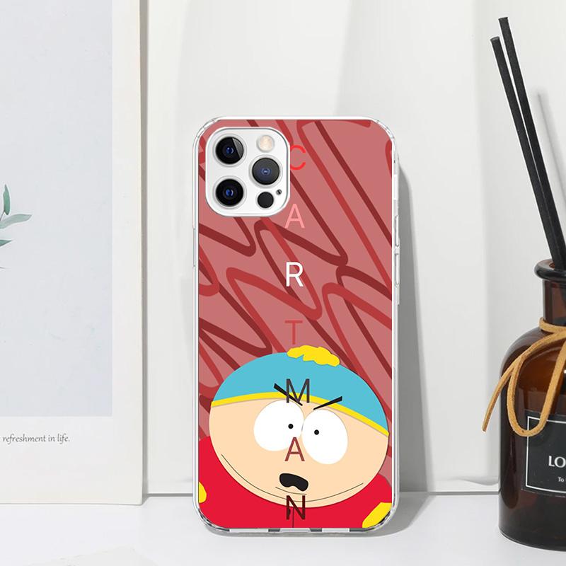 Cartoon S-South-Parkes Phone Case For Iphone 17 Air 16 15 Plus 16E 14 Pro Max 13 Mini 12 11 7 8 SE Fundas Soft Back Cover 17 Air