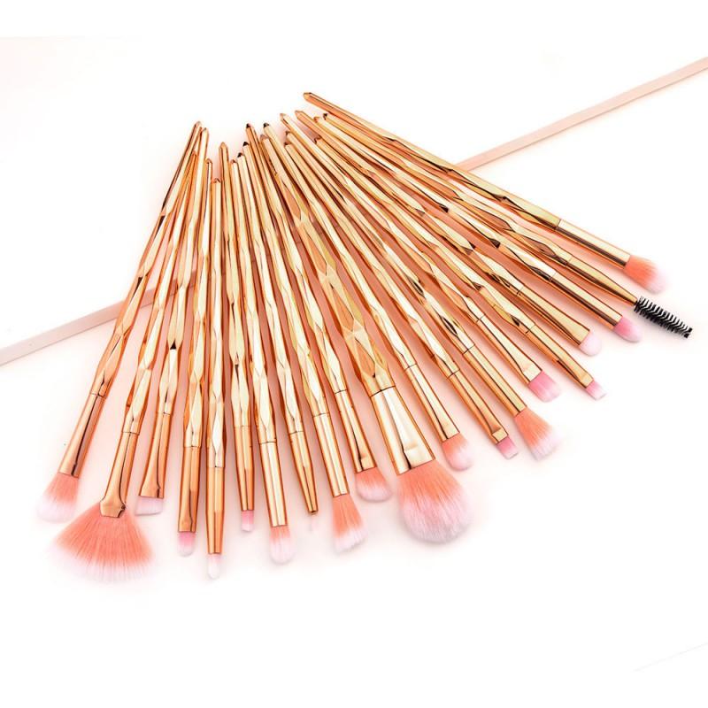 20pcs Makeup Brush Set Eye Face Cosmetic Brushes Beauty Tools